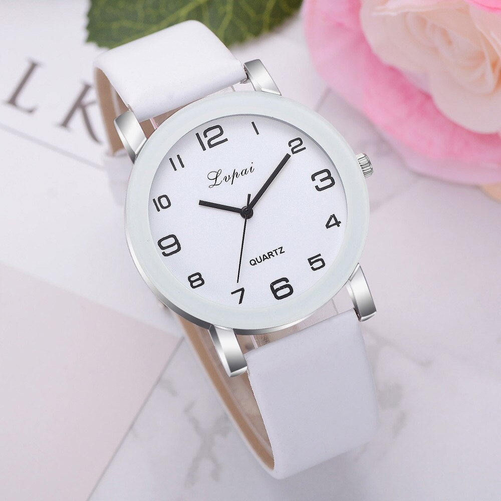 Simple casual digital student watch