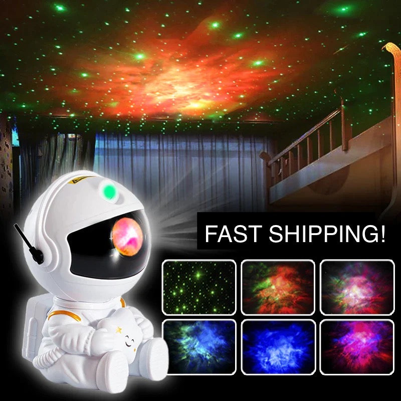 Astronaut Projector Stars In Sky Galaxy Night Light