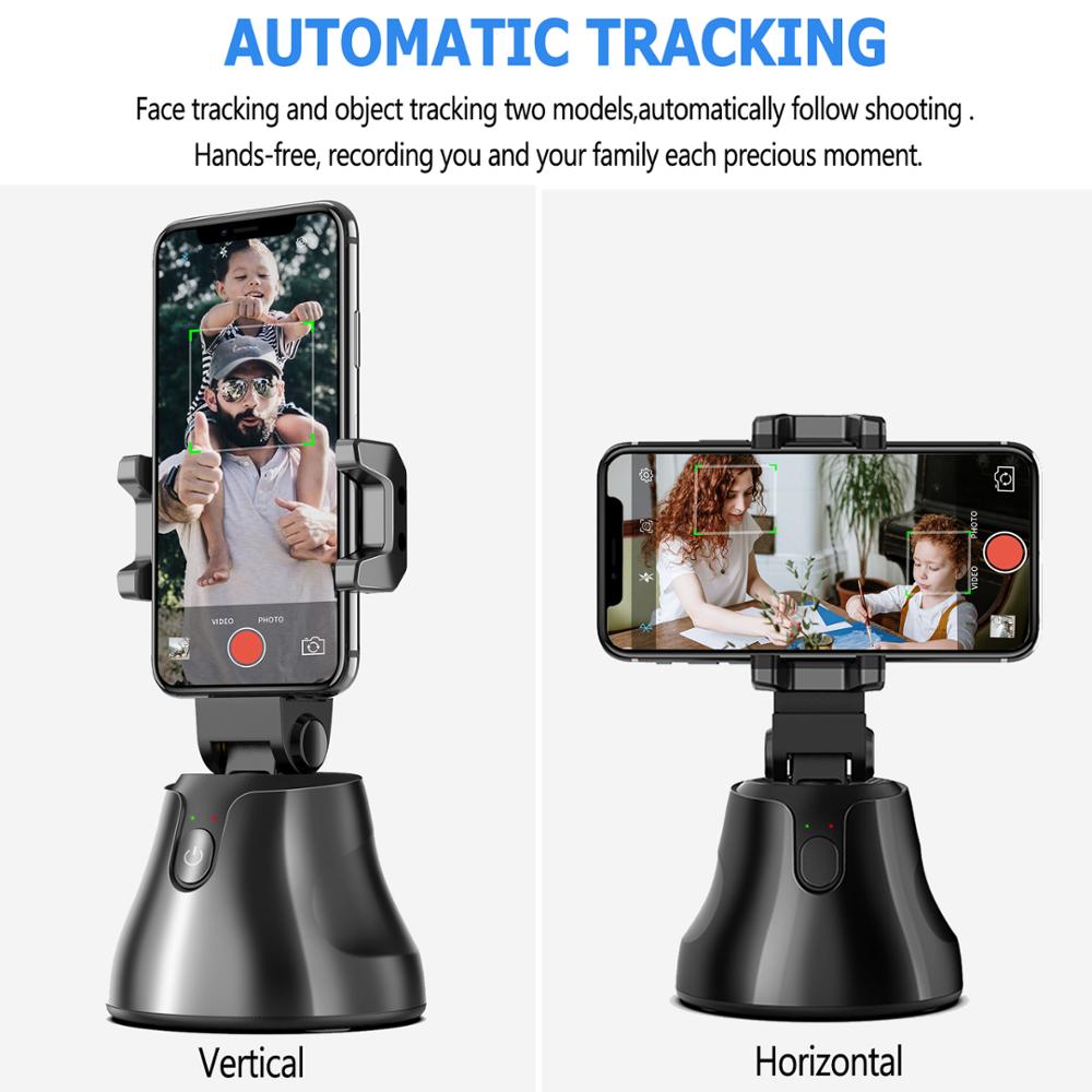 Revolving Auto Selfie Holder With Smart Motion Detection