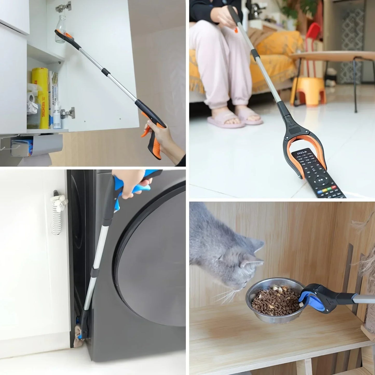 Garbage Picker Gripper With 360 ° Rotating Clip, 32 Inch Lightweight