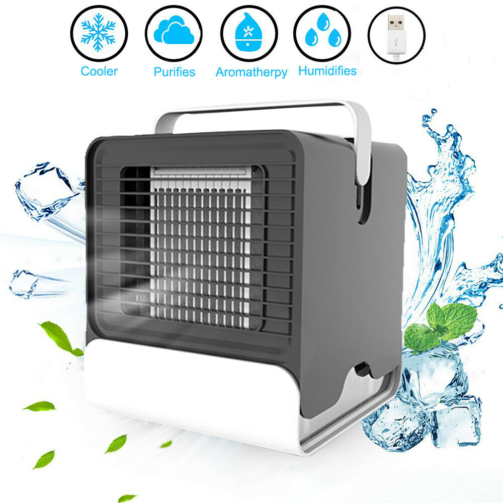 USB Mini Multi Feature Cool Fan Air Conditioner