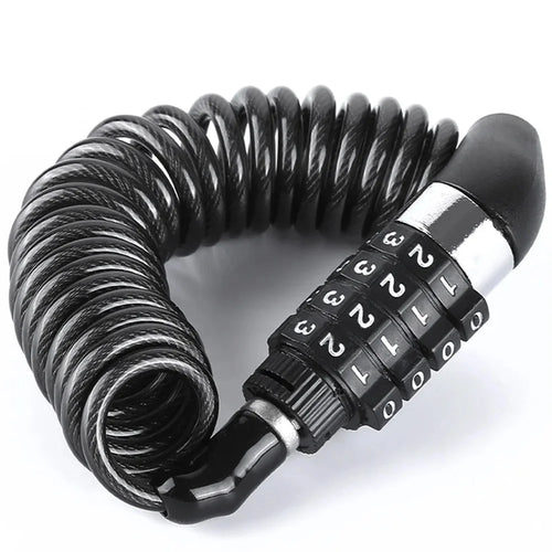 Bicycle Lock Steel Wire Chain Lock Mountain Bike Motorcycle Anti-theft