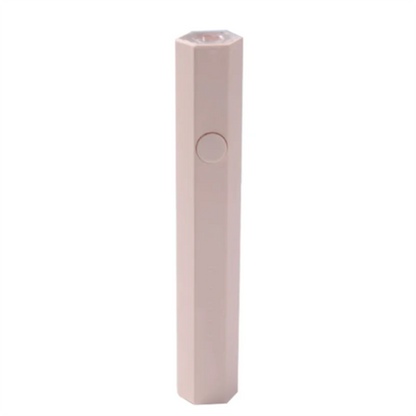 Rechargeable UV LED Nail Lamp Portable Handheld Nail Dryer with 2