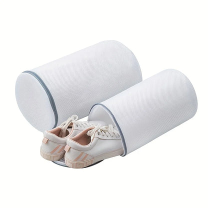 Versatile Shoe Washing Bag - Durable Mesh Laundry Bag for Sneakers,
