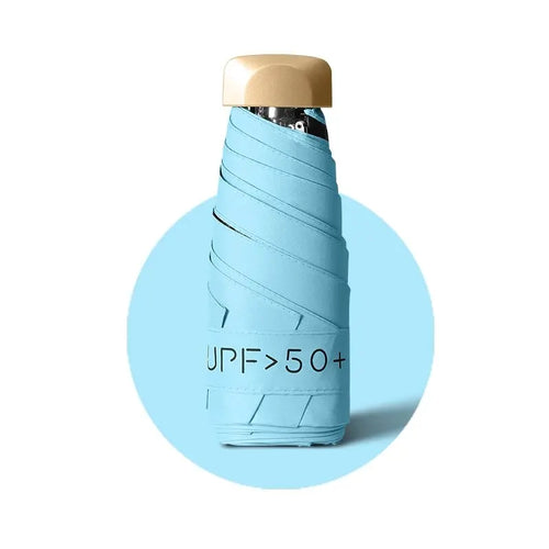 Flat Sun Protection Parasol, WOMEN'S Sun Umbrella, Anti-UV,