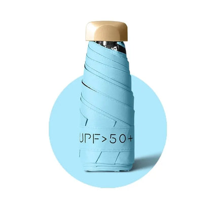 Flat Sun Protection Parasol, WOMEN'S Sun Umbrella, Anti-UV,