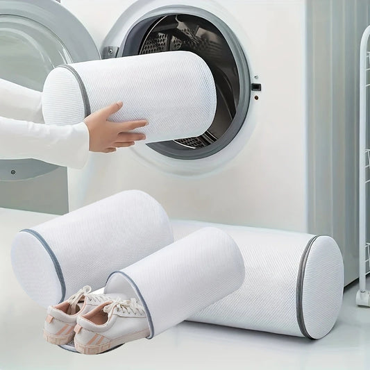 Versatile Shoe Washing Bag - Durable Mesh Laundry Bag for Sneakers,
