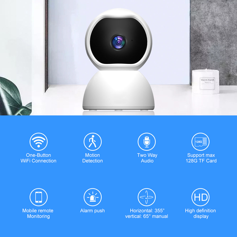 1080P Home Security Wireless IP Camera for indoors
