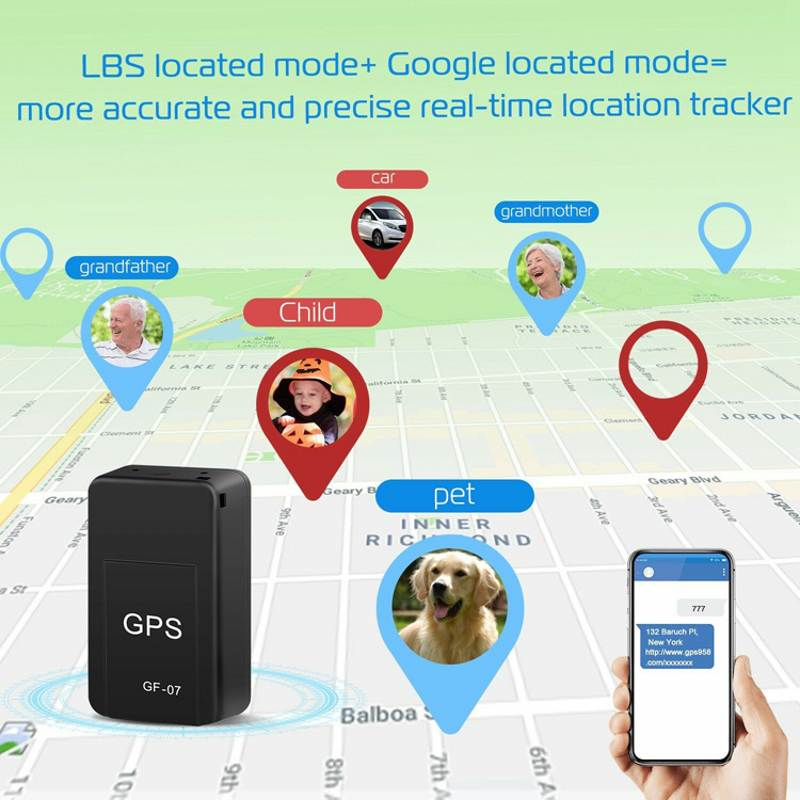 Magnetic Car Tracker GPS Real Time Tracking Locator