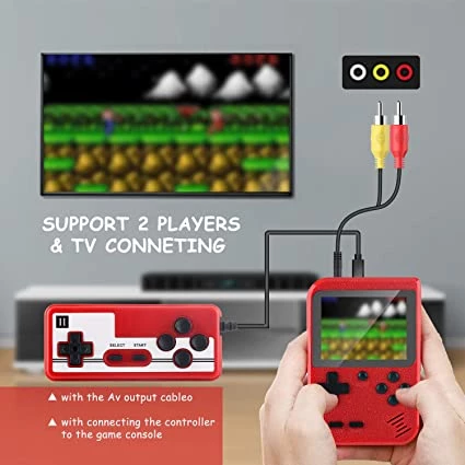 3.0 Inch Retro Mini Video Game Console With Built-in Games