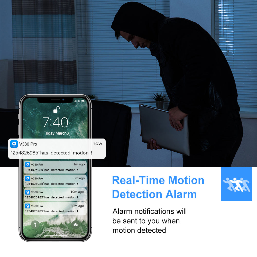 1080P Home Security Wireless IP Camera for indoors