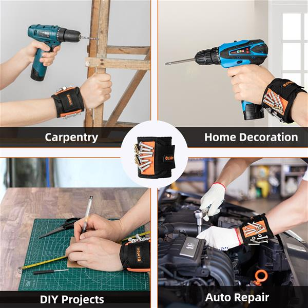 Ultra Strong Magnetic Wristband For Construction