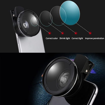 Zoom Lens With Universal Clip For Mobile Phone Lens