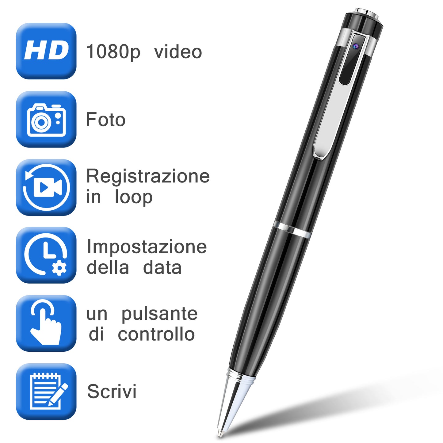 1080P HD Mini Camcorder Camcorder Hidden Camera Pen