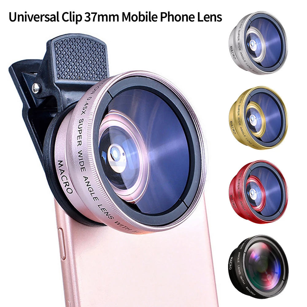 Zoom Lens With Universal Clip For Mobile Phone Lens