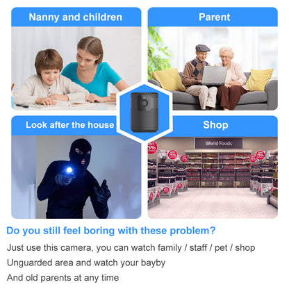 HD 1080P Wireless Wifi Camera Night Vision Ip Camera