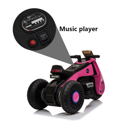 Kid’s Electric Motorcycle 3 Wheels Double Drive