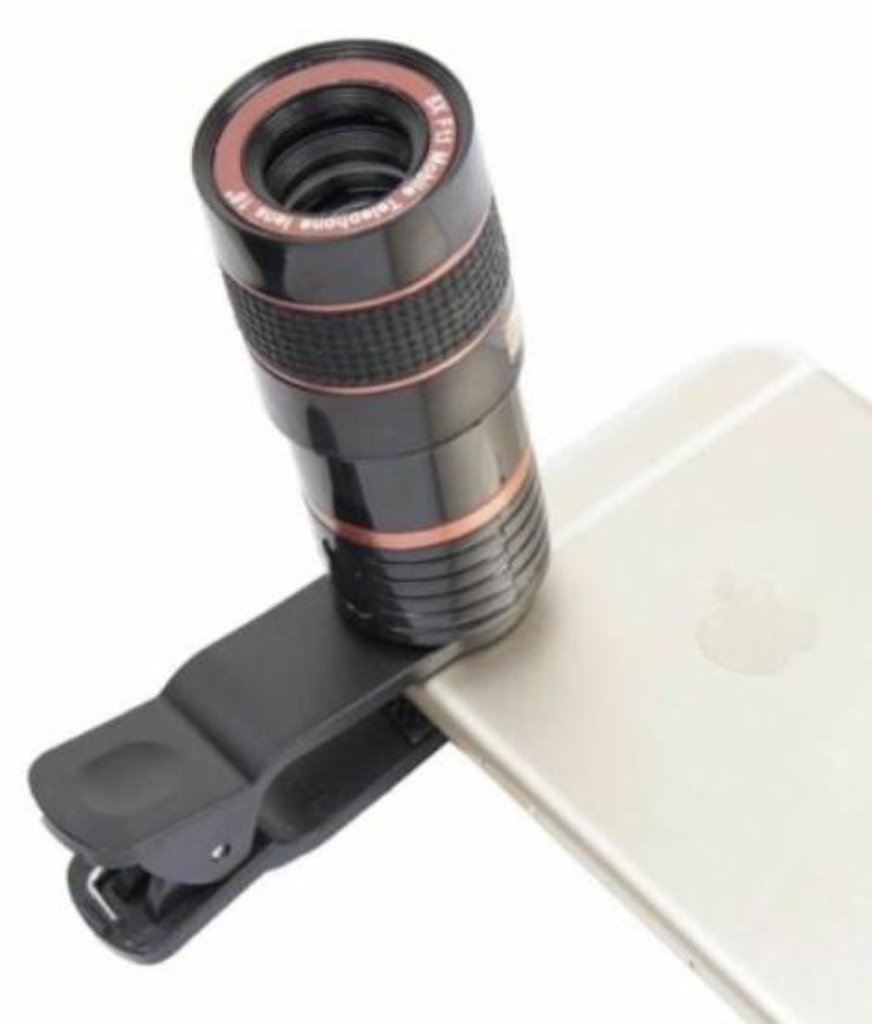 Optical Zoom HD Lens with Universal Cellphone Clip