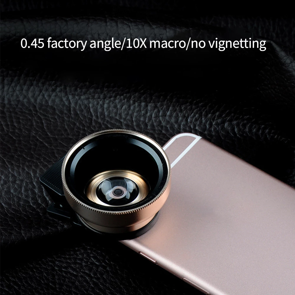 Zoom Lens With Universal Clip For Mobile Phone Lens