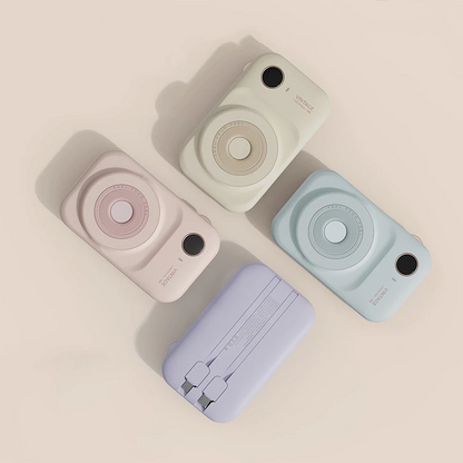 Magnetic Power Bank Dual-Line Mini Powerbank Portable Charger