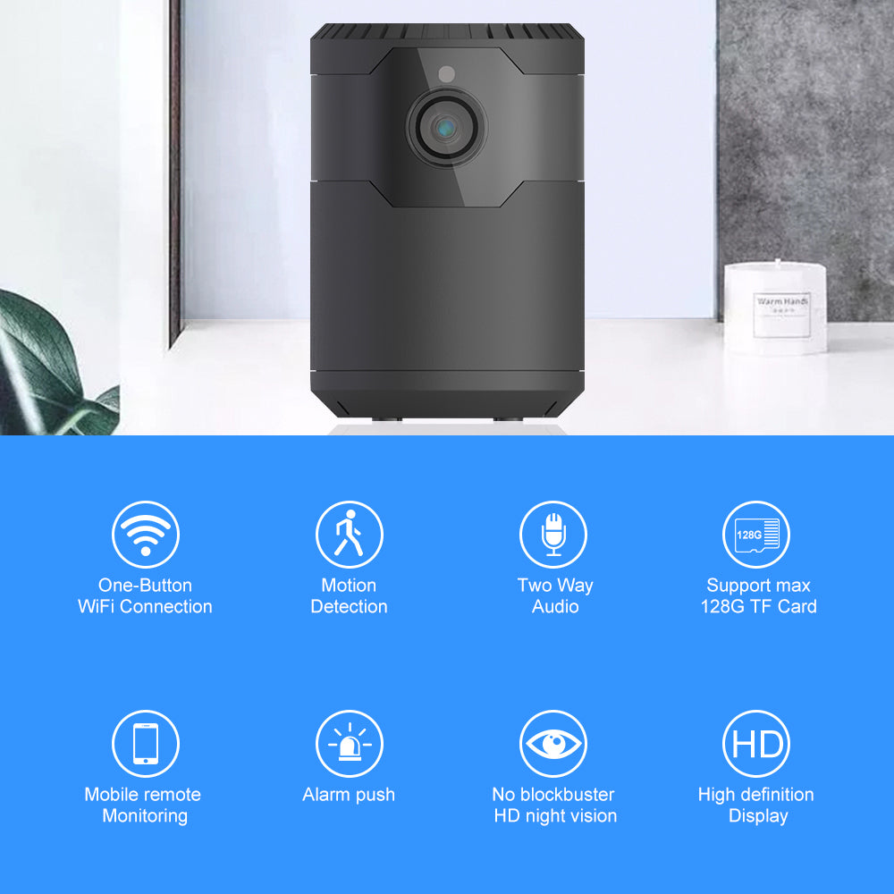 HD 1080P Wireless Wifi Camera Night Vision Ip Camera