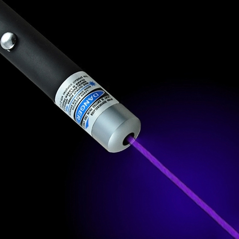 Purple Blue Beam Light Highly Visible Laser Pointer Laser Pen