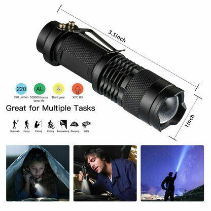 14 Pc Outdoor Emergency Survival And Safety Gear Kit Camping